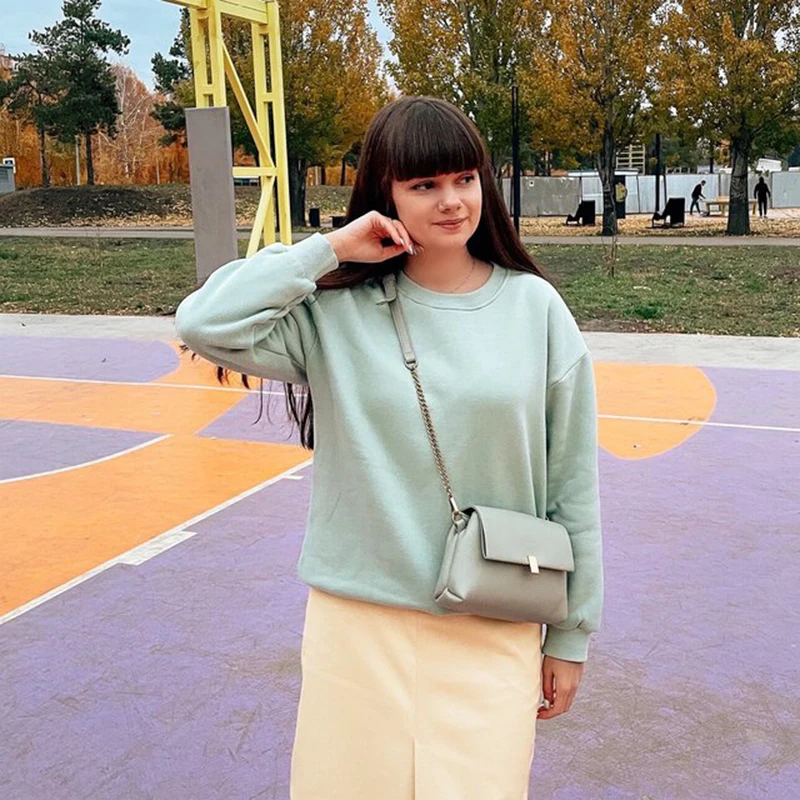 New Fashion Chain Ladies Shoulder Bag for Women Small Solid Color PU Leather Flap Handbags Female Designer Travel Crossbody Bag