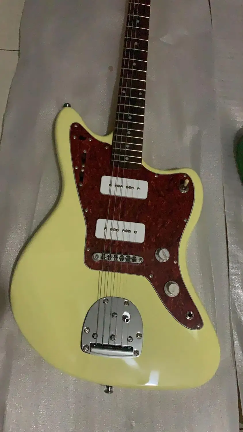 Оптовая продажа гитара новинка Jaguar rerelectric Guitar P90s звукосниматели высокое качество