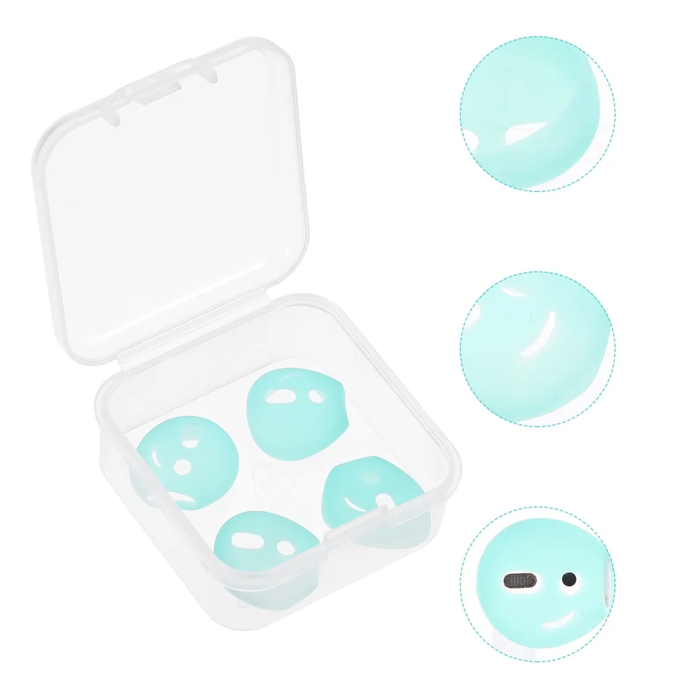 

2 Pairs Silicone Sports Earbud Cover Earphone Sleeve Compatible for Airpods2/1