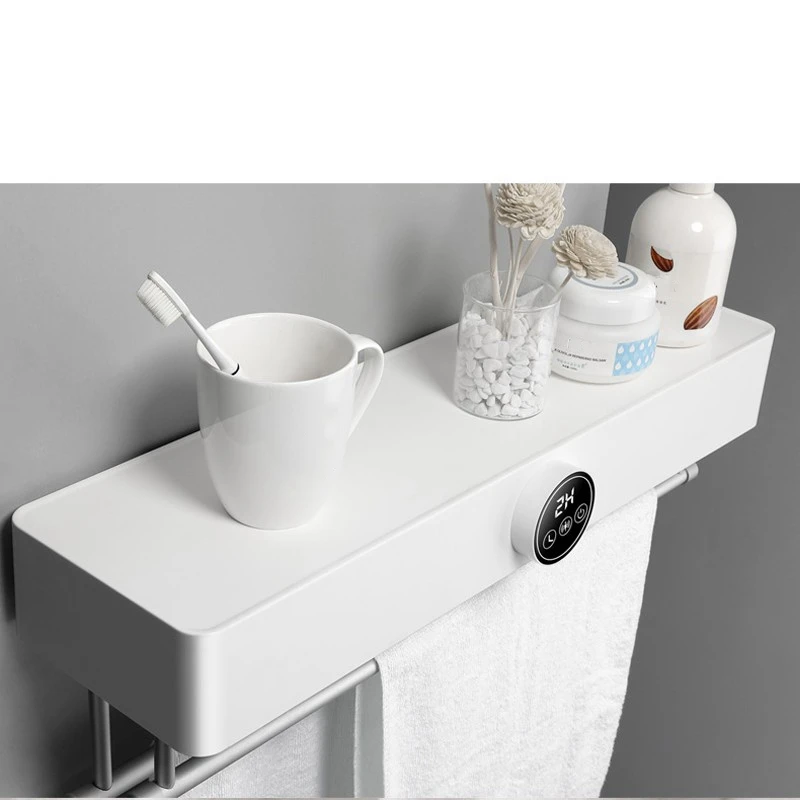 

Heating Towel Rack Bathroom Kitchen Smart Electric Drying Disinfection Towel Machine Battery Operated