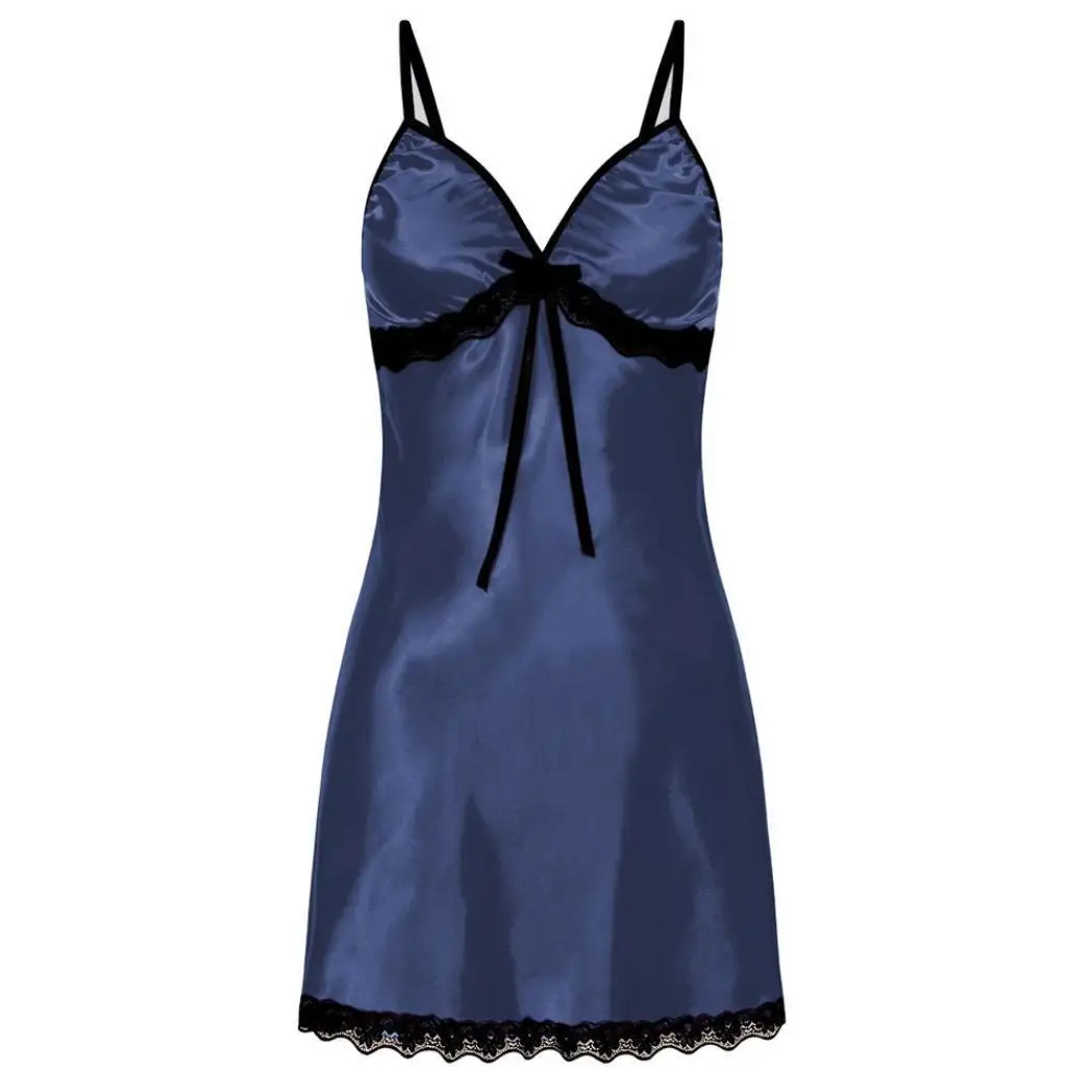 

Fashion Ladies Pajamas Home Sexy Halter Pajamas Sexy Lingerie V-neck Sleeveless Pajamas Silk Pajamas Fashion