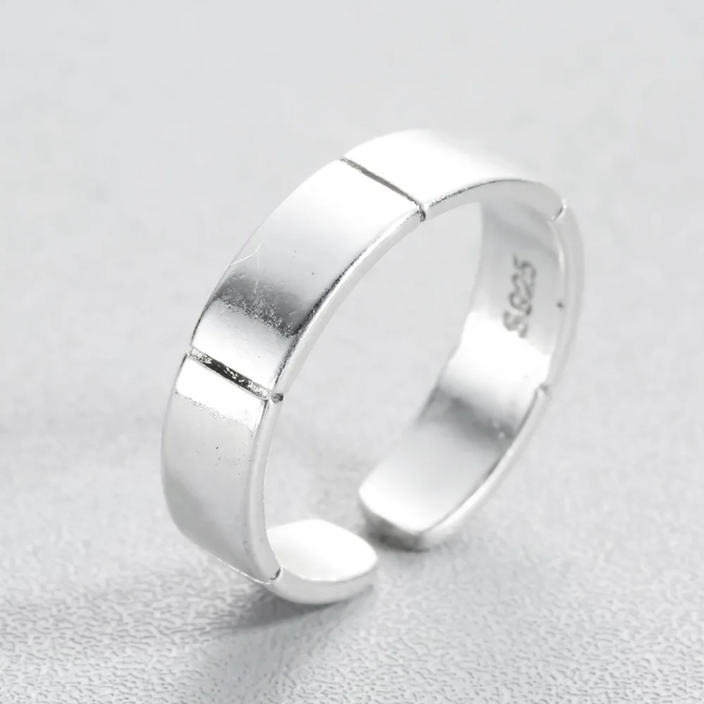 Винтажные крутые мужские кольца с широким кулаком регулируемые обручальные