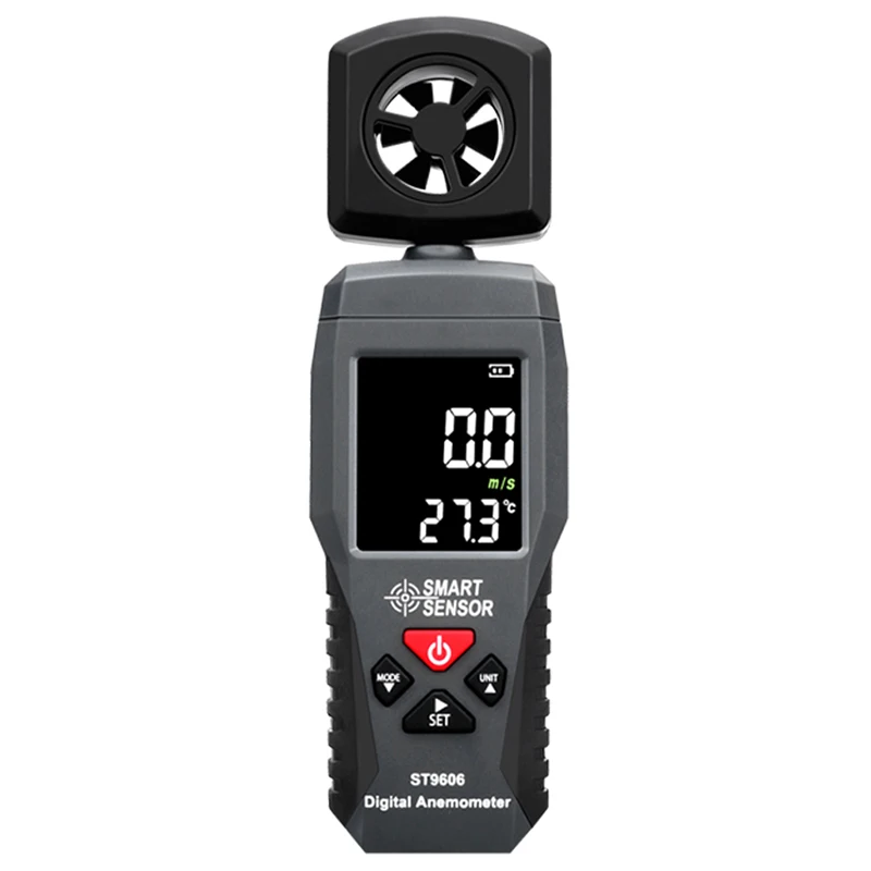 SMART SENSOR Wind Gauge ST9606 Portable Hand-Held Anemometer Speed Meter Measuring Instrument | Инструменты