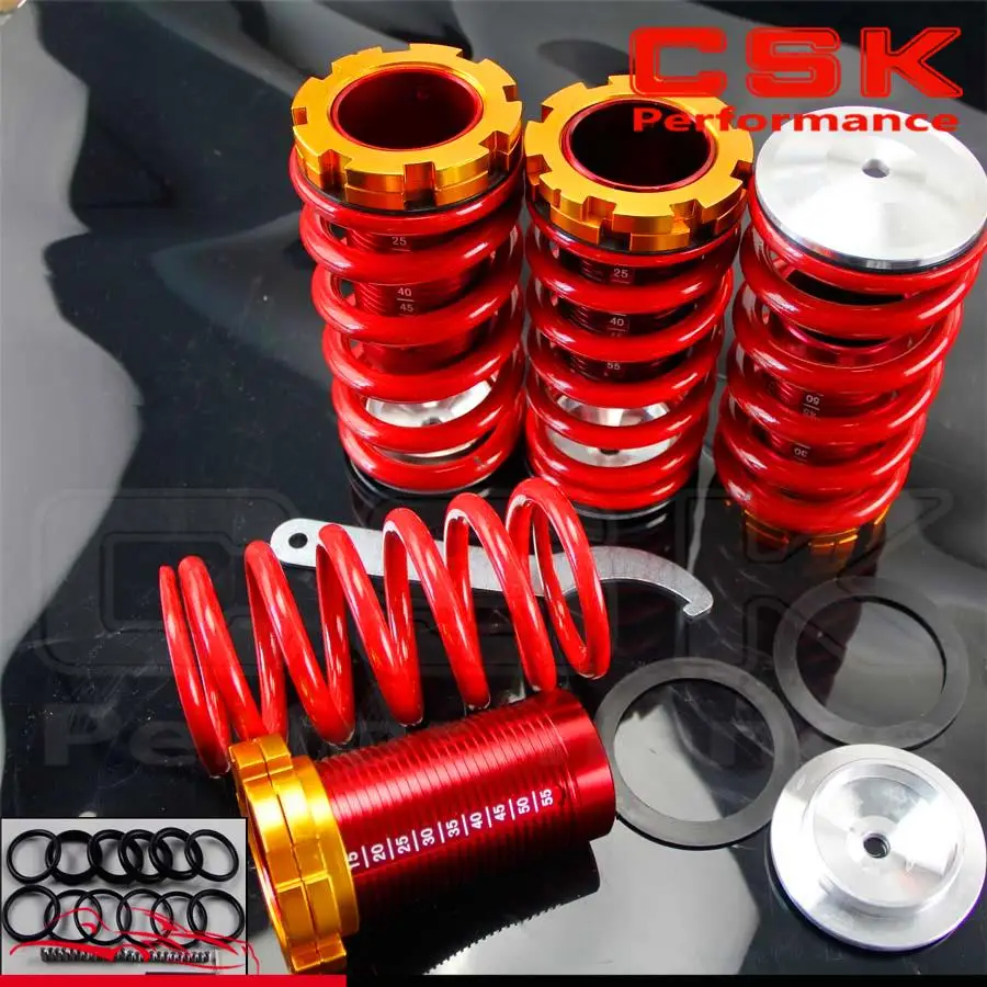 Алюминий масштабируется снижение подвеска Coilover катушки пружины подходит для Honda