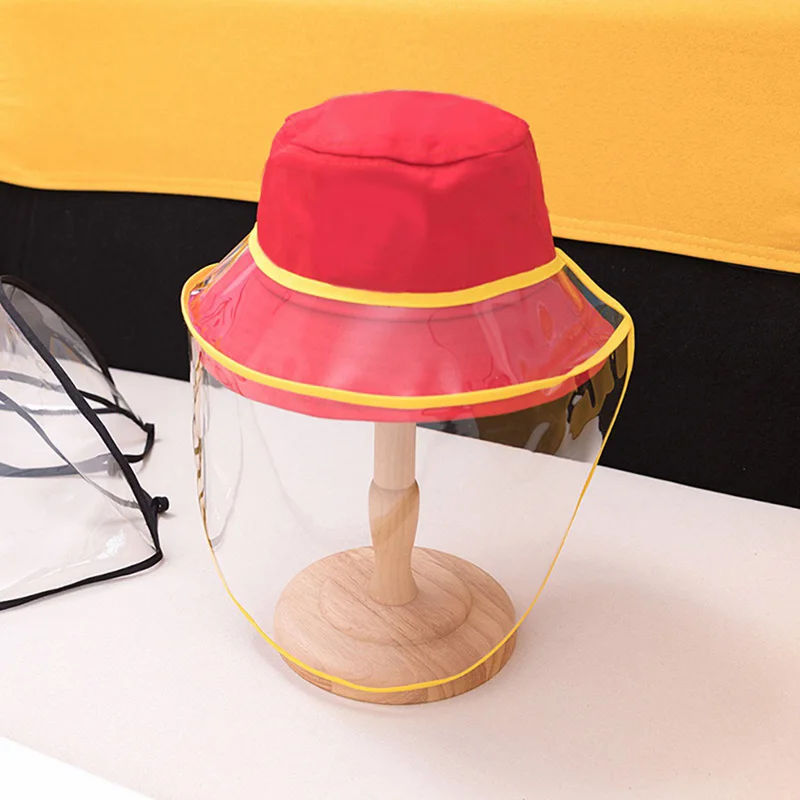 

Baby hat Anti-spitting Protective Hat Dustproof Cover Fishermen Removable Cap Hat Mondkapje Mascarilla hat