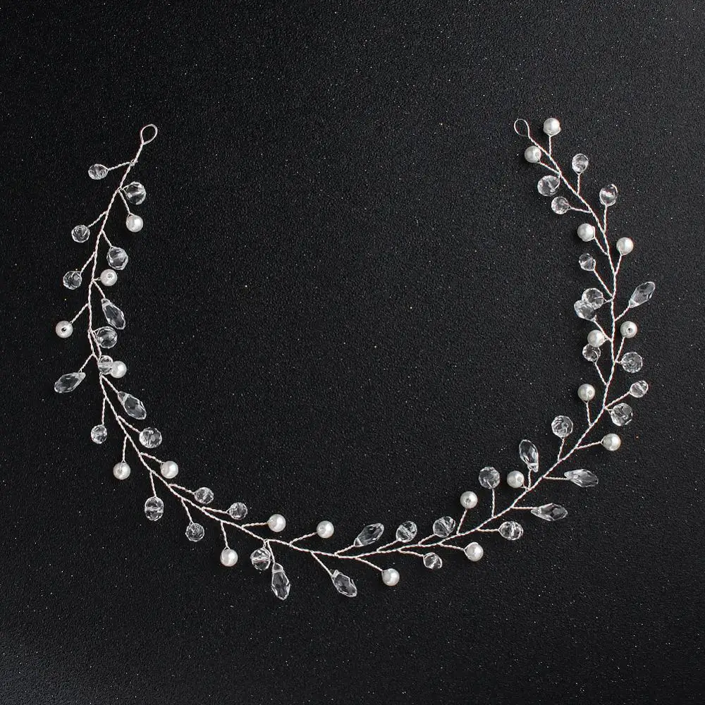 Gold Bridal Hair Ornament Color Handmade Hairbands Women Head Decoration Jewelry Accessories For Bride | Украшения и аксессуары