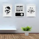 Плакаты и принты для парикмахерской, Абстрактная Картина на холсте, настенные картины для парикмахерской, художественное Украшение стен без рамки