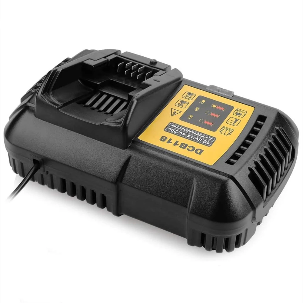 Зарядное устройство DCB118 4 5 А для аккумуляторов Dewalt 10 8 В 12 14 18 в 20 DCB200 DCB205 DCB208 |