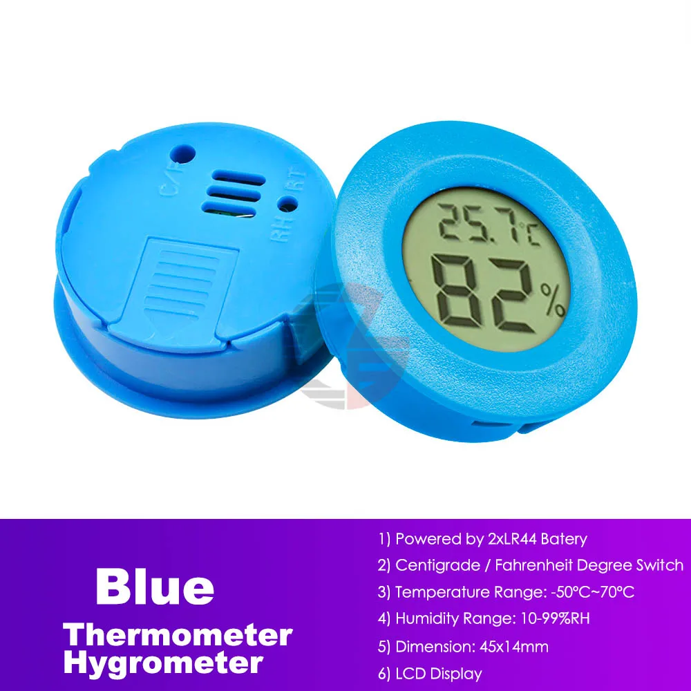 Цифровой мини термометр с ЖК дисплеем гигрометр датчик температуры и влажности
