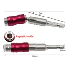 Гибкий Магнитный шатун, гибкий под углом 20 , магнитный держатель для винтов, магнитный держатель для наконечников, ручные инструменты
