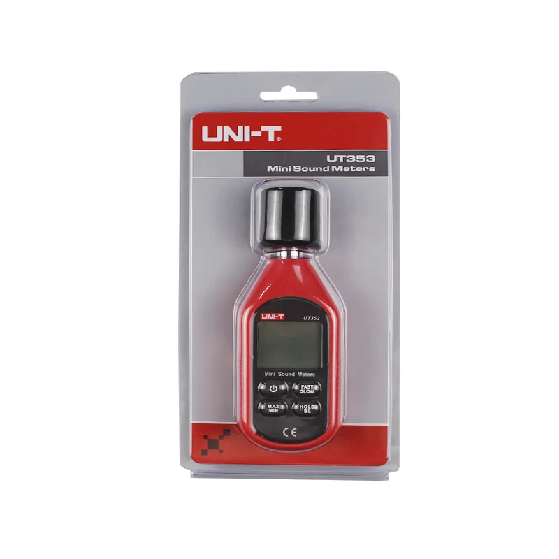 UNI-T UT353 измеритель уровня шума Измеритель уровня звука портативный цифровой аудио децибел Тестер уровня звука монитор дБ метр