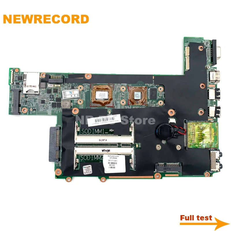 NEWRECORD 581171-001 Main Board For HP Pavilion Dm3-1000 Dm3z-1000 Series GS45 Laptop Notebook Motherboard Full Test