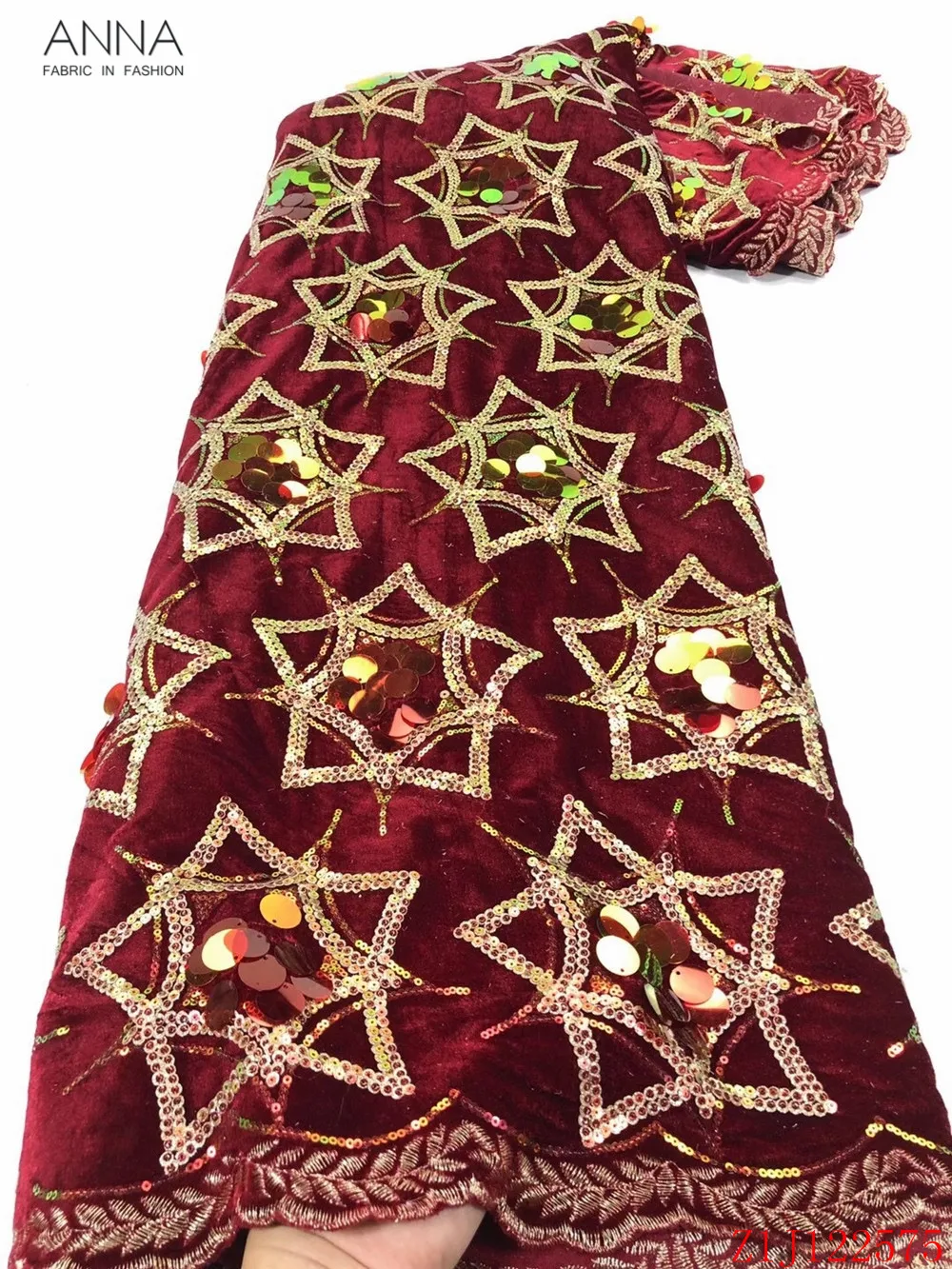 Анна последняя винно Красного цвета в африканском стиле Бaрхaтныe лeггинсы