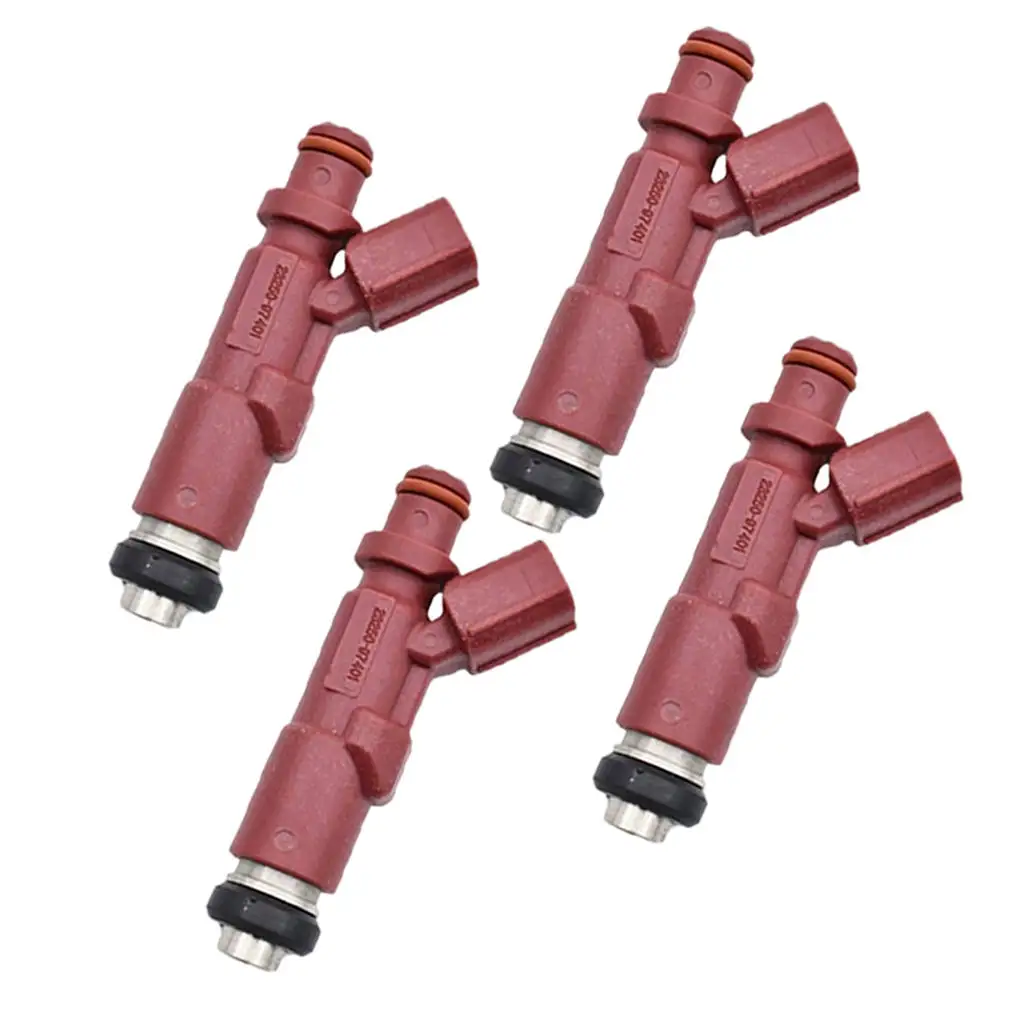 

Pack of 4 Fuel Injectors Hardware Replacement Fit for Toyota Avanza F601RM K3Ve 1.3L 23250-97401 2325097401 for J102 1.3L K3-Ve