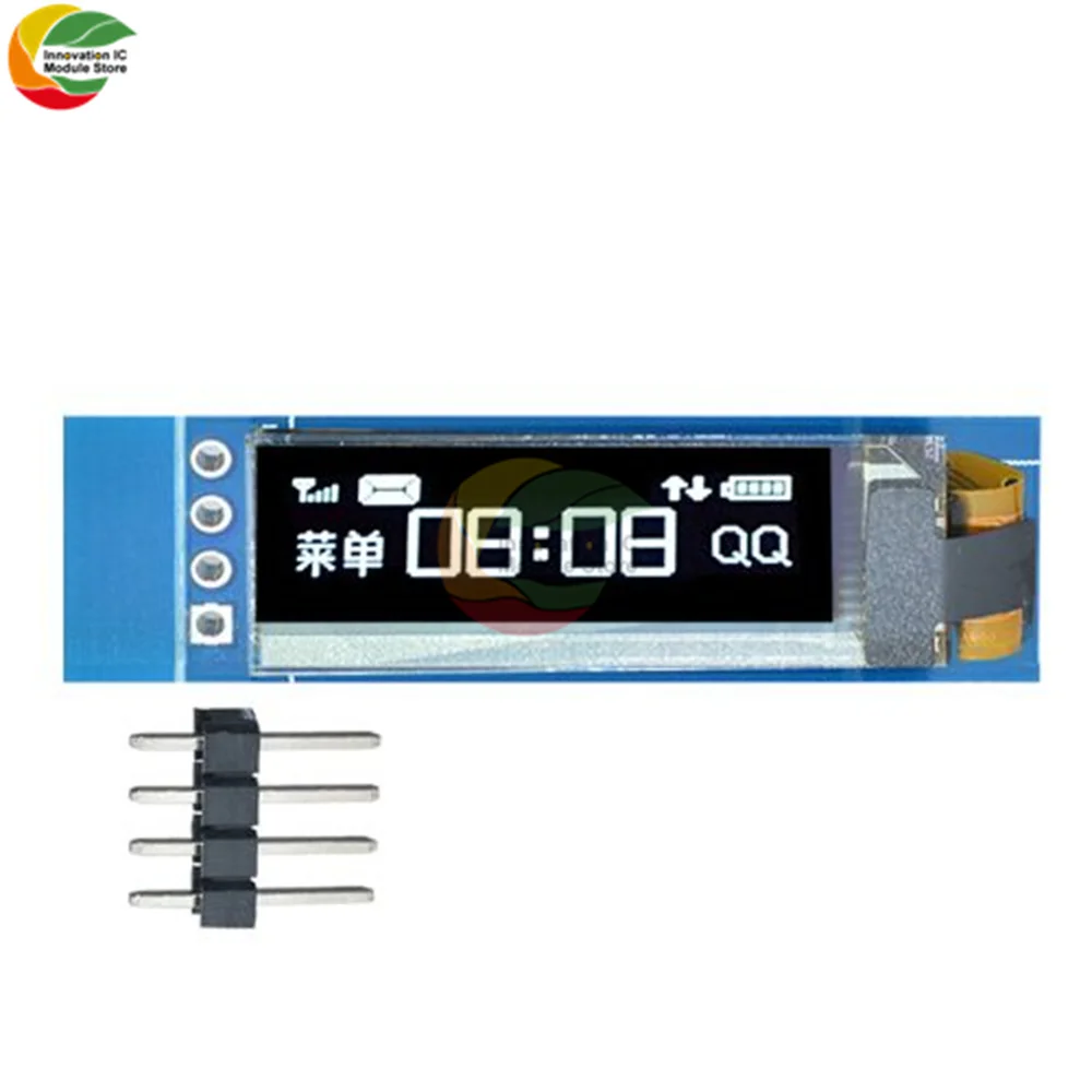 Ziqqucu 0 91 дюймов межсоединений интегральных схем I2C O светодиодный цифровой