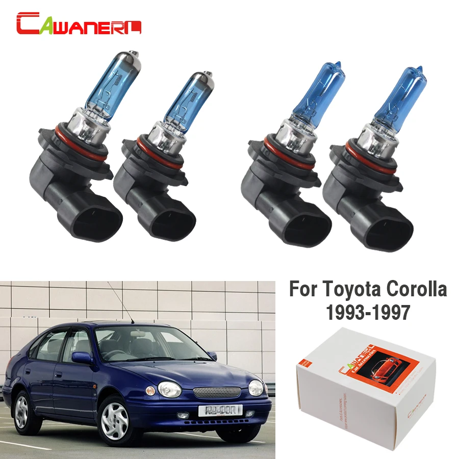 Cawanerl для Защитные чехлы сидений сшитые специально Toyota Corolla 1993 1997 в упаковке 2 пары