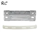 RCRUN передняя решетка бампер с светильник крепящийся кожух для 110 RC Гусеничный RC4WD TF2 Мохаве Tamiya по супер скидке вышибала Hilux Pickup тела обновления