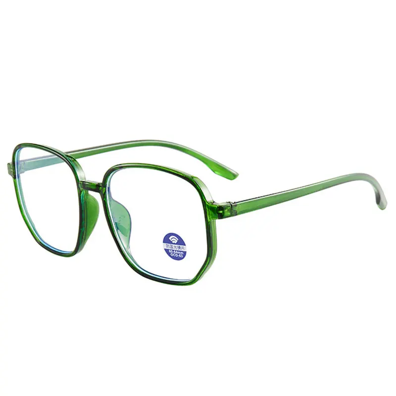 

Vintage Women Glasses Polygon Frame For Women Flat Mirror Computer Eyeglasses Anti Blue Light Blocking Glasses Men Gafas GD9157