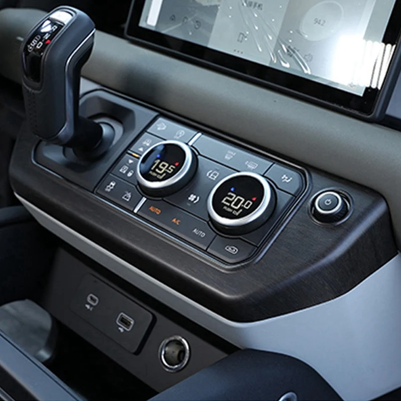 

Car Center Console Air Conditioning Mode Button Frame Trim With Car Central Control Air Outlet Frame Trim Stickers
