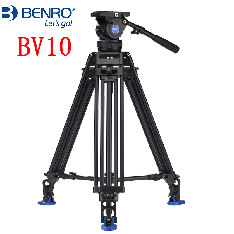 Штатив для камеры benro BV6/BV4/BV8/BV10 с регулируемым демпфированием гидравлический PTZ