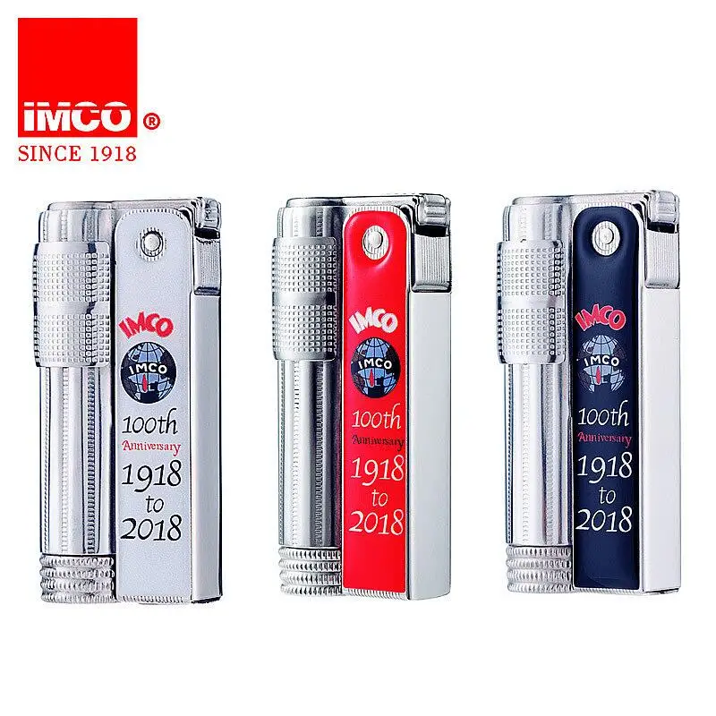 

IMCO Brand (1918-2018) 100th Anniversary Commemorative Mechanical Kerosene Lighter Flint Wheel Windproof Limited Edition Lighter