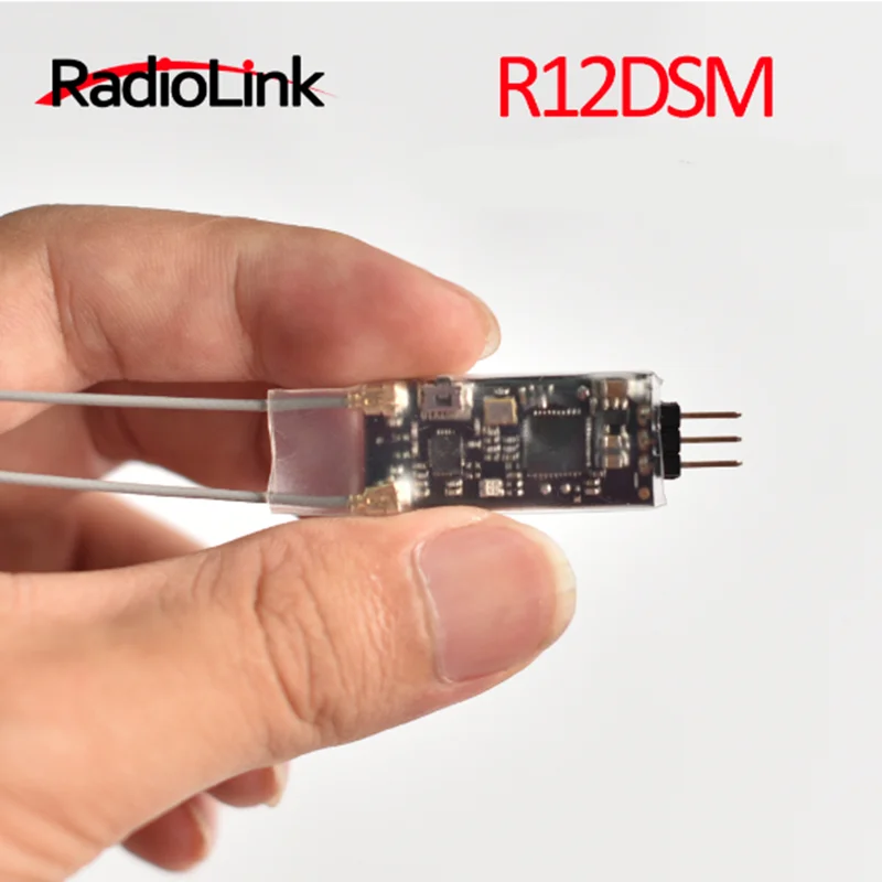 Радиоуправляемый мини-приемник Radiolink R12DSM 2 4 ГГц 12 каналов сигнал SBUS/PPM DSSS и FHSS