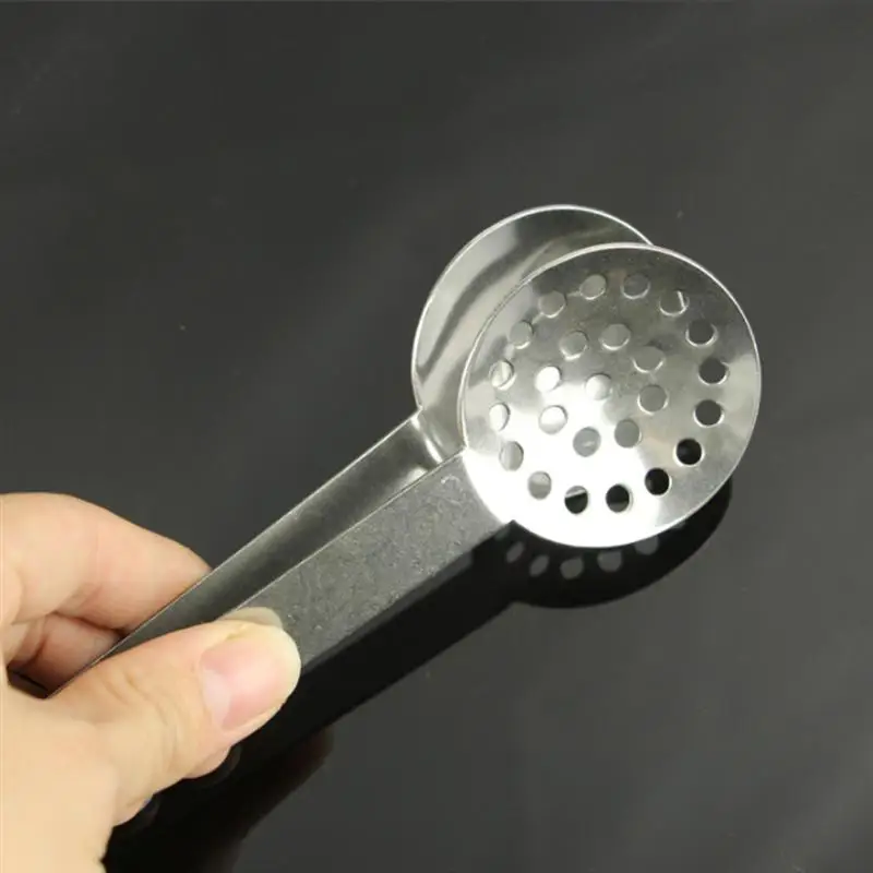 2 шт. нержавеющая сталь утолщенный зажим для лимонов сахарный куб чай лед щипцы