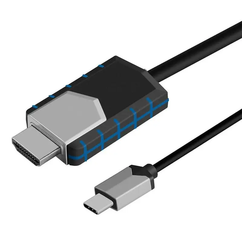 Адаптер USB Type C к HDMI-совместимый 1080P HD для ТВ-кабеля Android Samsung шнур мобильных