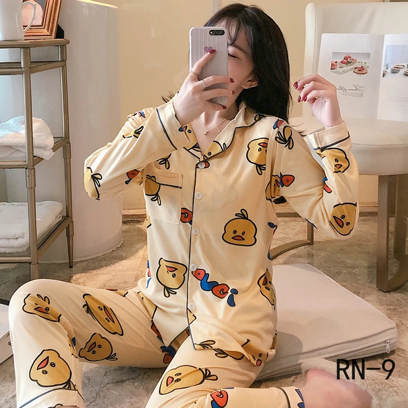 Одежда для беременных мода 2020 корейский женский пижамный комплект Весенняя