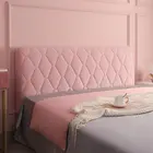Полноразмерный супермягкий Гладкий стеганый чехол для головы чехол на спинку кровати однотонный пылезащитный чехол для спинки кровати