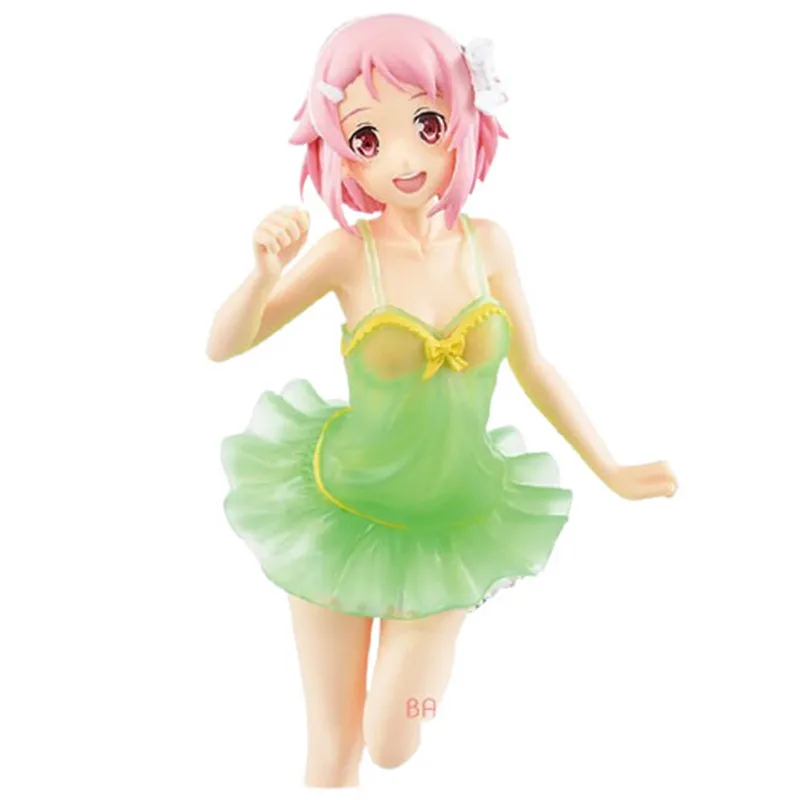 

Bandai меч искусство онлайн Аниме фигурки в наличии Shinozaki Rika Аниме Фигурка фигурка из ПВХ анимация периферическая Коллекционная модель игрушк...