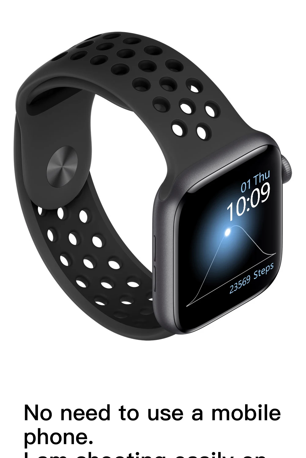 Часы 5 IWO 12 Bluetooth умные часы 1:1 умные часы 40 мм 44 мм чехол для Apple iOS Android телефон сердечного ритма PK IWO 11