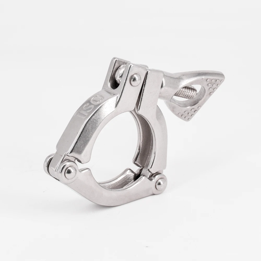 Трехсекционный санитарный тройной зажим из нержавеющей стали 304 для Домашнего