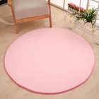 1 шт. ковер для ванной комнаты для домашнего декора, Круглый напольный коврик для стула, коврик для гостиной, коврик для ванной, ковер, нескользящий коврик для ванной комнаты, набор ковриков