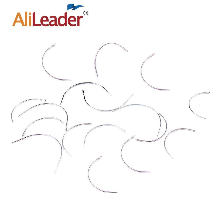 

Alileader Curved Piercing Needle 6/9Cm C-Type Neeles For Weaving Wigs For Making Clusure Wigs Diy Wig Making Tools 12Pcs/Pack