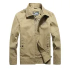 Мужская хлопковая куртка в стиле милитари, Повседневная модная деловая M-4XL, весна-осень, 2020