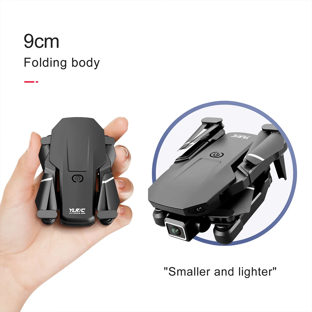 S68 Pro мини Дрон 4k HD широкоугольная камера Wi Fi Fpv с камерой видео Live Rc Квадрокоптер