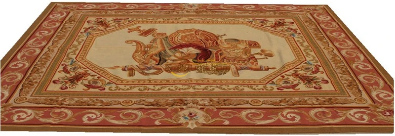 Ручные трикотажные ковры для гостиной Aubusson шерстяные вязаные ковры|Ковер| |