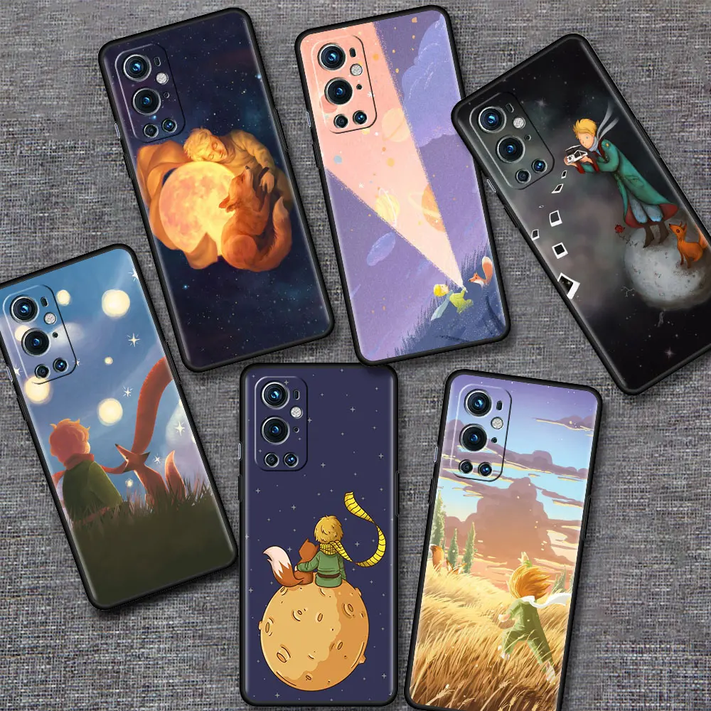 

Art Little Prince Case for Oneplus 8T 8 7 Pro Nord N10 5G N100 7T 9 Pro 9R Z Cell Phone Bag 1+ Back Soft Protector
