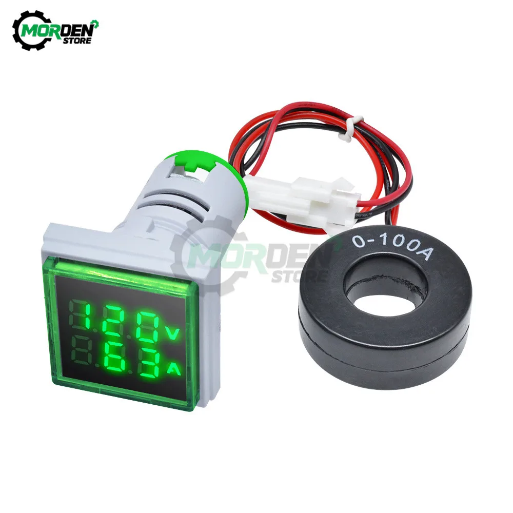 

Aideepen Цифровой вольтметр-амперметр 0-100A