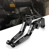 motorcycle accessories folding extendable brake clutch leversfor suzuki sv650 sv650x sv 650x 650 x 2016 2017 2018 2019 2020