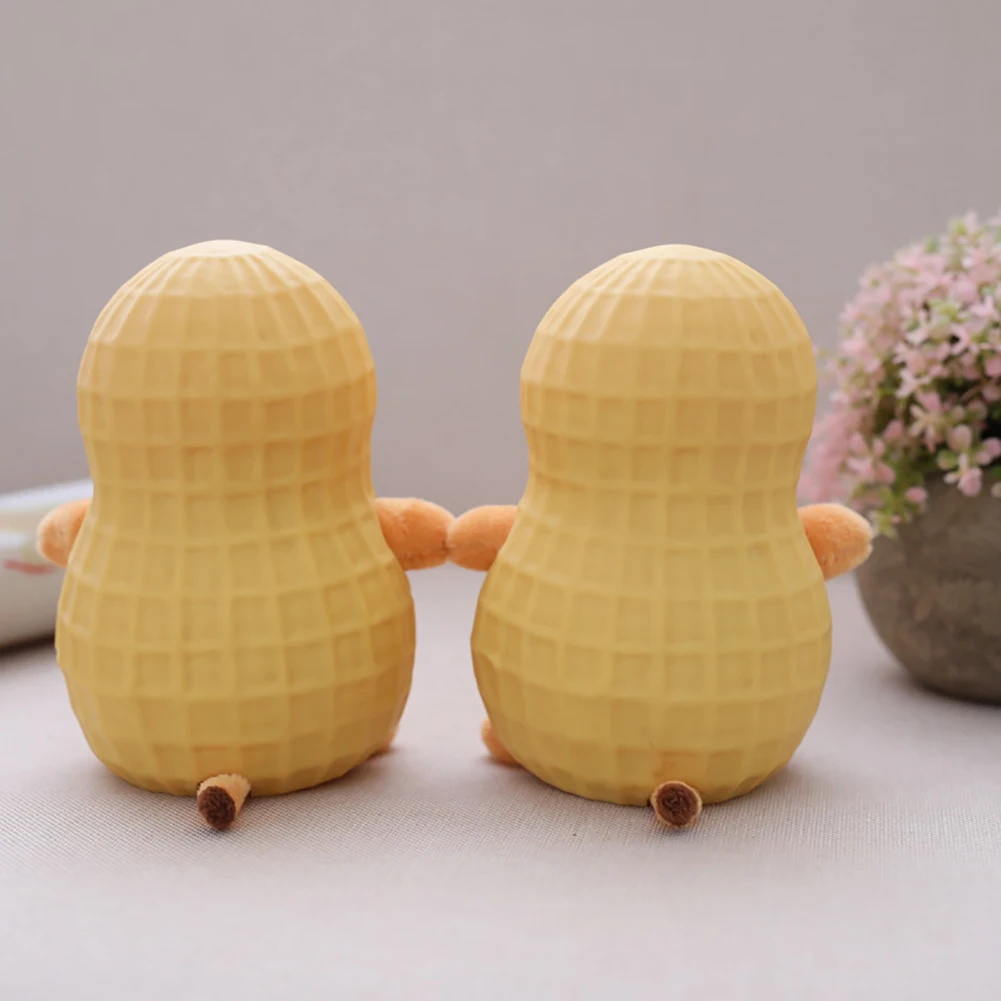 Kawaii Peanut Rat Съемная оболочка мягкая кукла домашний декор Детская игрушка
