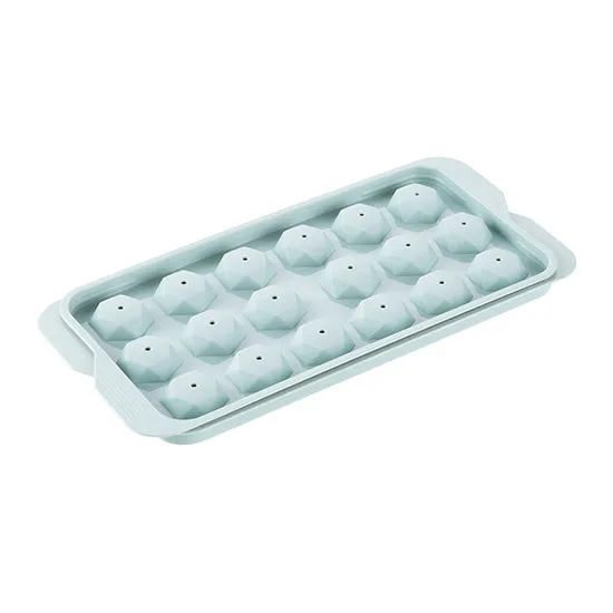 

Ice Cube Tray Round Cubes Plastic Ice Cube Maker Mold with Lids for Ice Cream Party Whiskey Cocktail Cold Drink