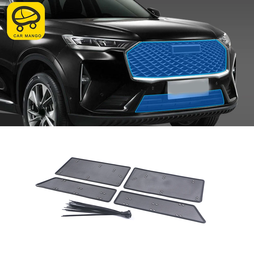 

CarMango for Haval H6 2020-2021 Auto Car Accessories Front Grille Insert Net Anti-insect Dust Rat Garbage Proof Inner Cover