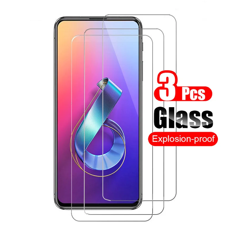 3 шт. закаленное стекло для Asus Zenfone 6 ZS630KL 2019 экран 6Z защитная пленка 9H усиленная 0 26