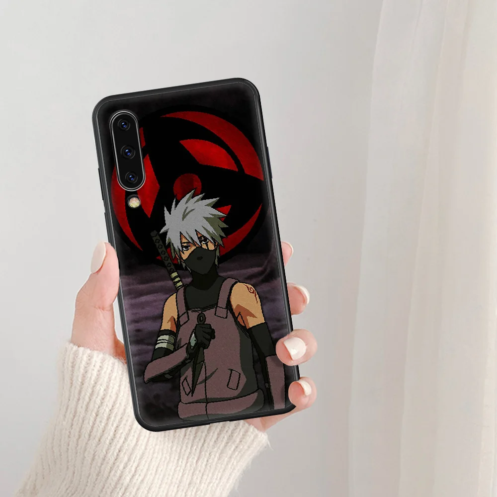 

Naruto Hatake Kakashi Phone Case For Samsung Galaxy A 5 7 8 10 20 20E 21S 30 30S 40 50 51 70 71 black Hoesjes Painting Bumper