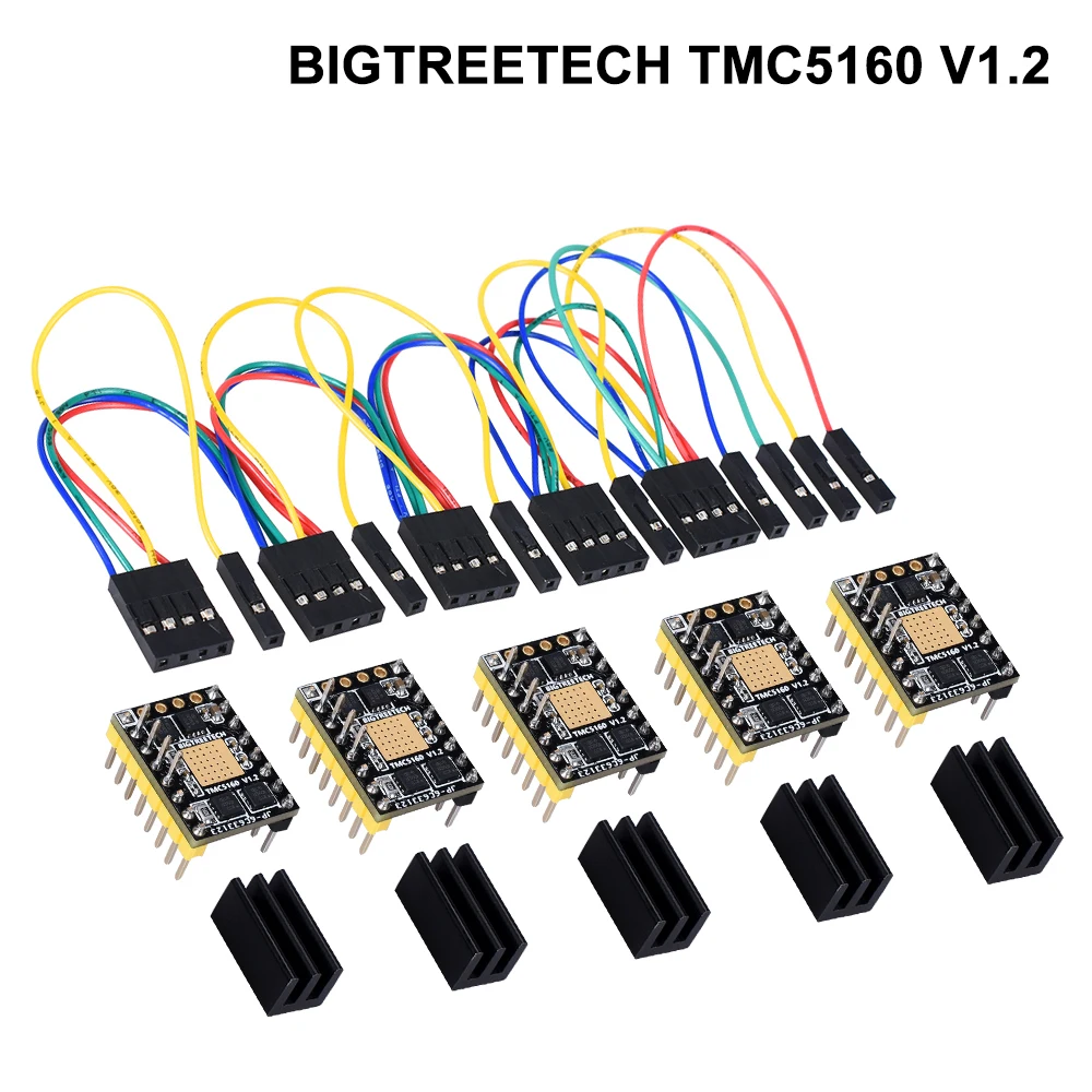 Драйвер BIGTREETECH TMC5160 V1.2 для шагового двигателя запасные части 3D принтера высокой