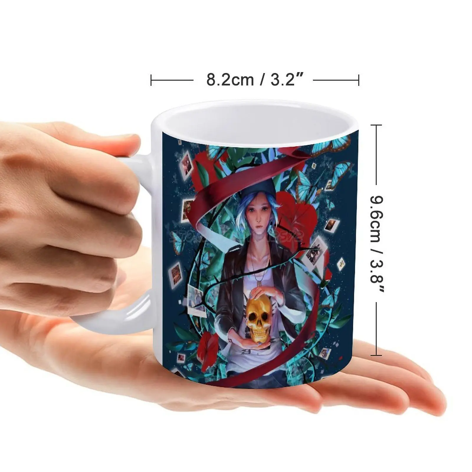 Белая кружка кофейные кружки подарок для девушки чашка чая и молока странная