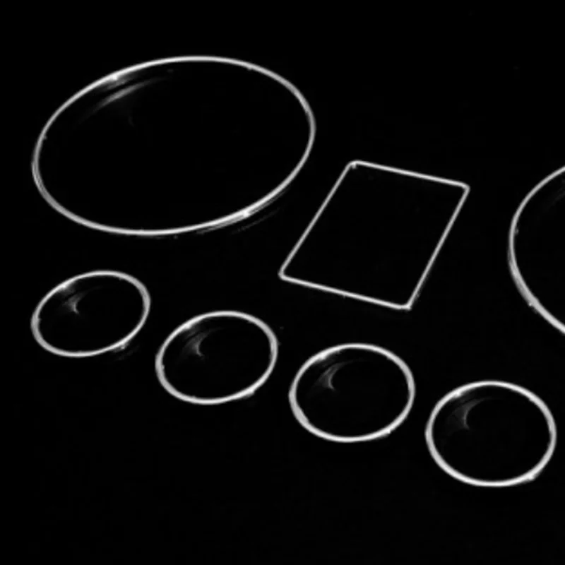 Хромовый спидометр кольцо для циферблата панель подходит A3 8L A4 8D B5 A6 4B C5|Комплекты