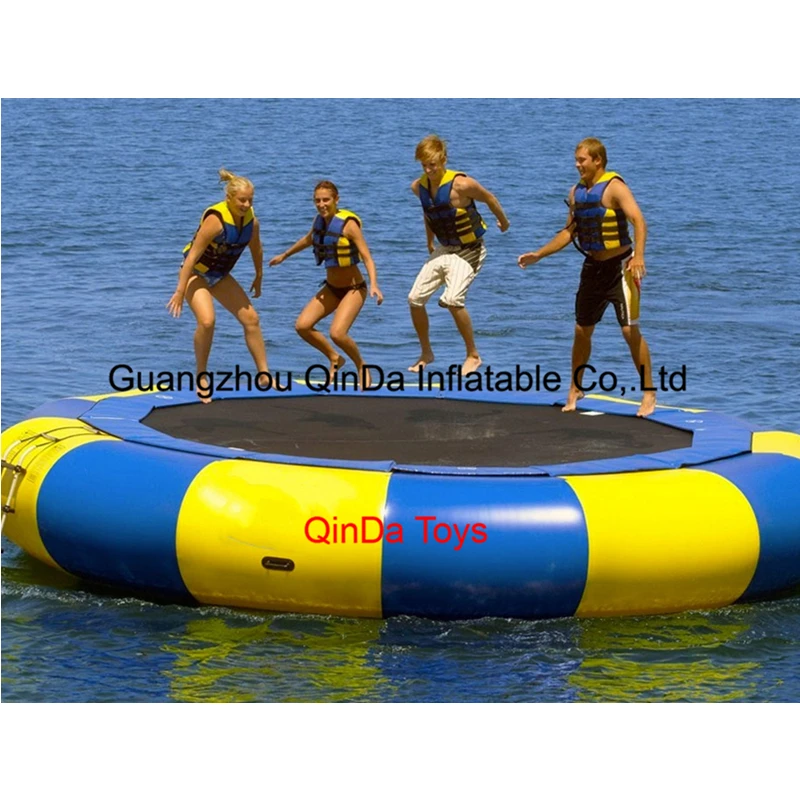 Надувной водный батут Aqua jump/плавающий от rave sports|inflatable jumping|cheap trampolinescheap trampolines for sale